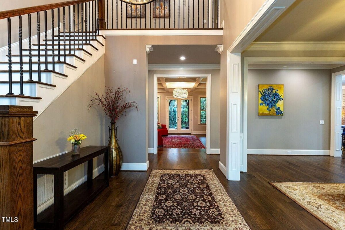 Traditional 4-Bedroom House Plan with Front-Entry Garage