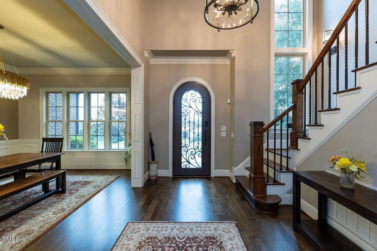 Traditional 4-Bedroom House Plan with Front-Entry Garage