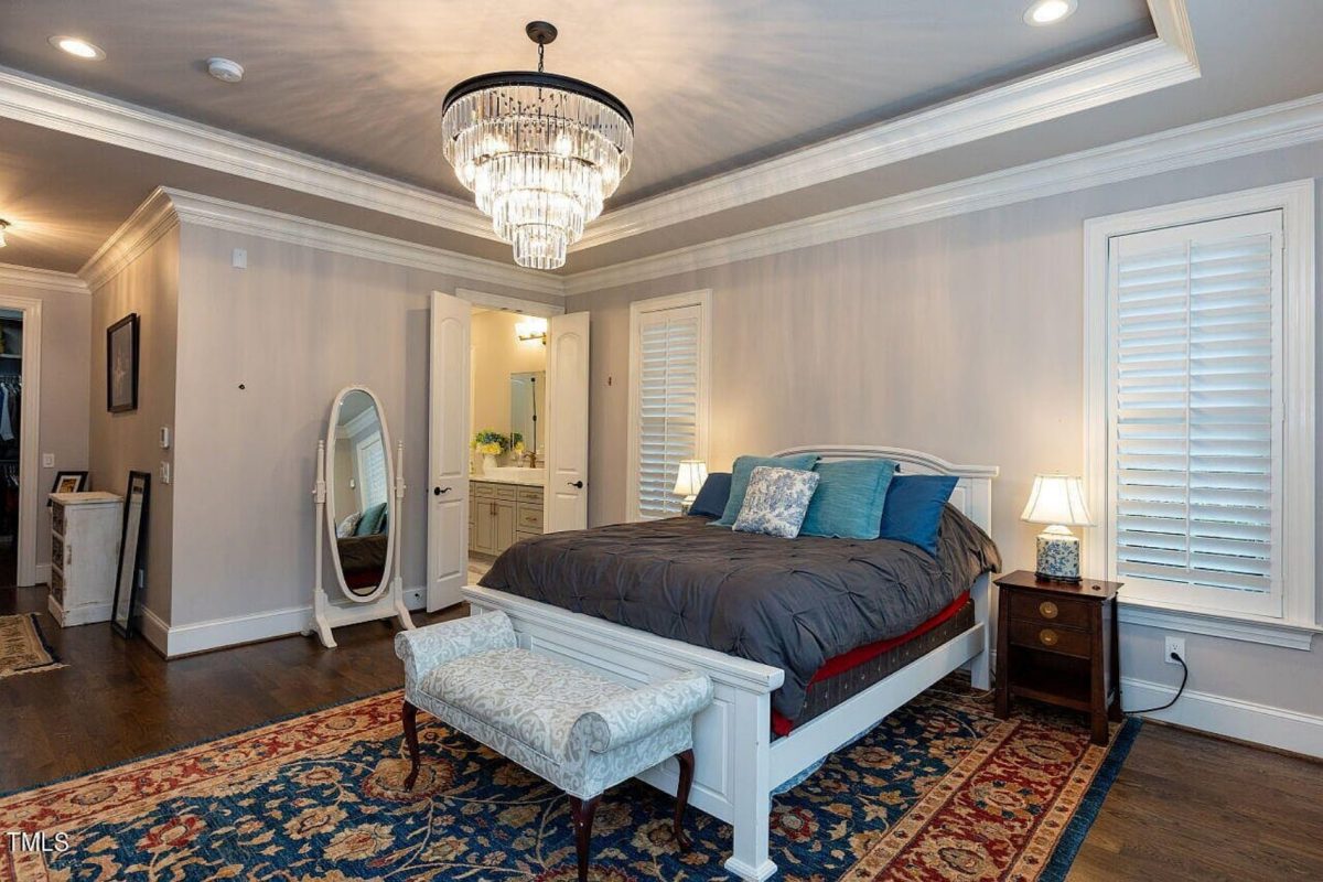 Traditional 4-Bedroom House Plan with Front-Entry Garage