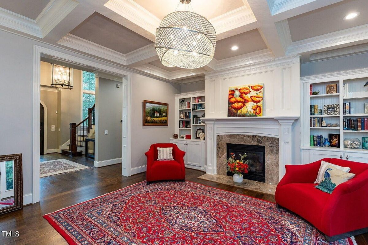 Traditional 4-Bedroom House Plan with Front-Entry Garage