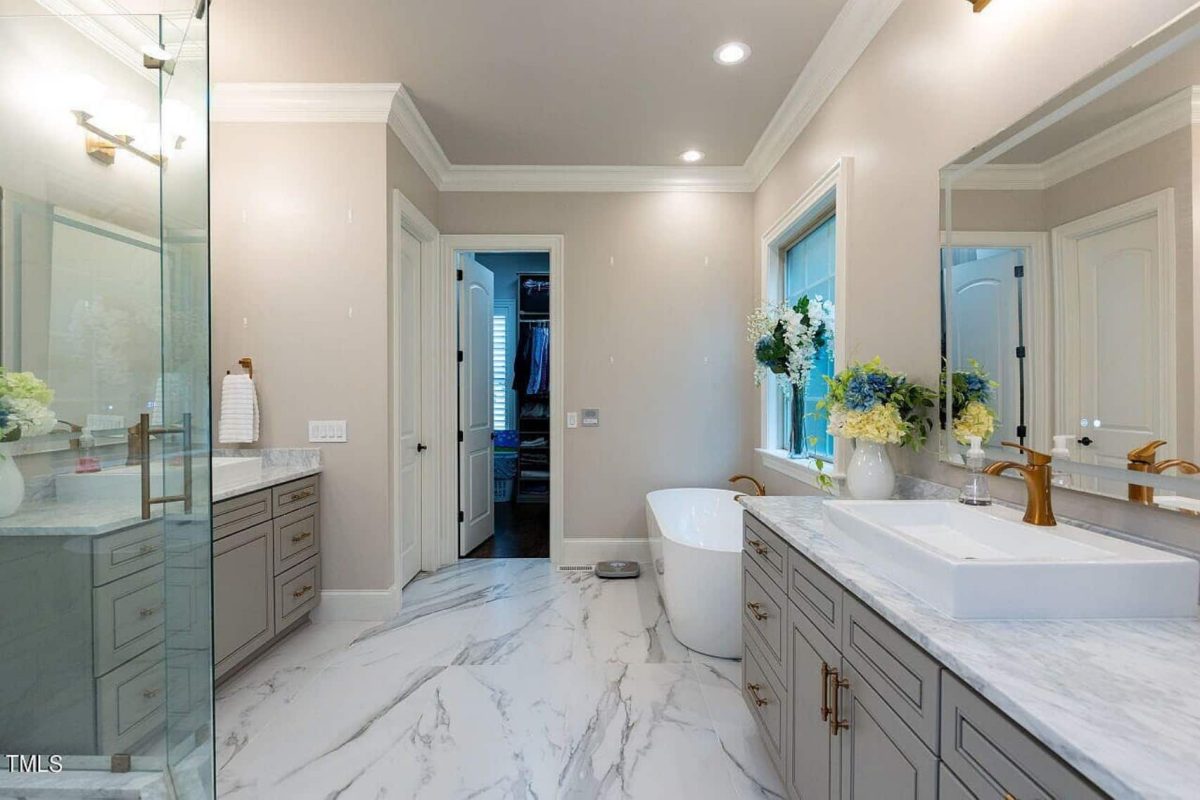 Traditional 4-Bedroom House Plan with Front-Entry Garage