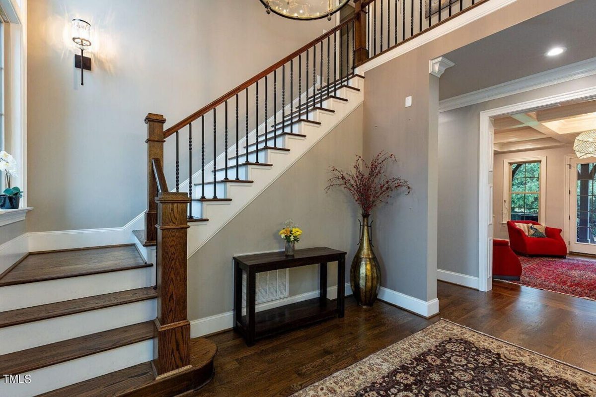 Traditional 4-Bedroom House Plan with Front-Entry Garage