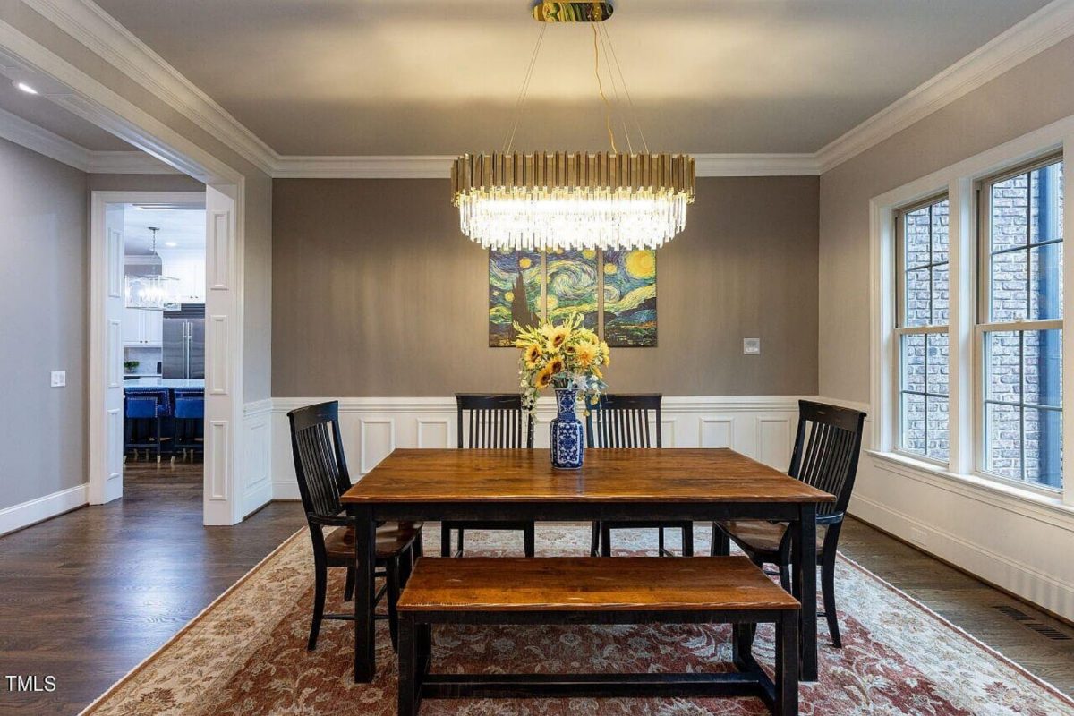 Traditional 4-Bedroom House Plan with Front-Entry Garage