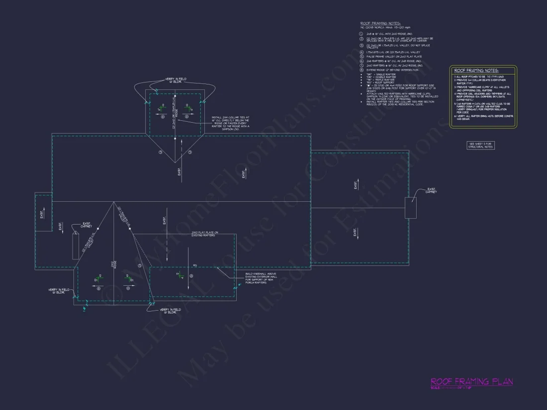 Craftsman House Floor Plan with Spacious Blueprint Design
