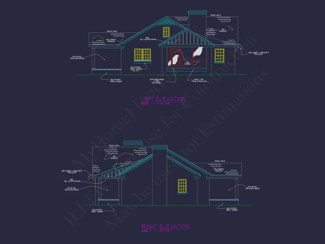 Craftsman House Floor Plan with Spacious Blueprint Design