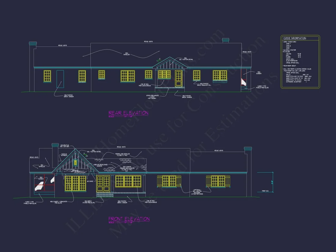 Craftsman House Floor Plan with Spacious Blueprint Design