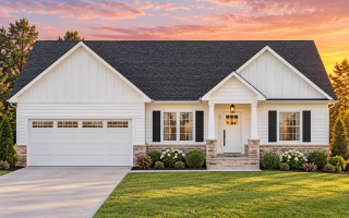 Plan  19-2216 - The Johnson Station  | Modern Farmhouse - 3-Bed, 2-Bath, 1,536 SF
