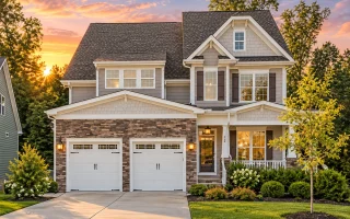 Plan  16-1733 - Long Crossing | New  American - 4-Bed, 0.5-Bath, 3,326 SF