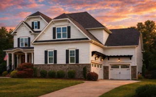 Plan  13-1633 - Teakwood Brook Manor  | Traditional Colonial - 5-Bed, 7-Bath, 5,855 SF