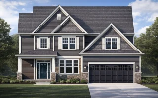 Plan  8-1914 - Moore Retreat | New  American - 4-Bed, 2.5-Bath, 2,573 SF