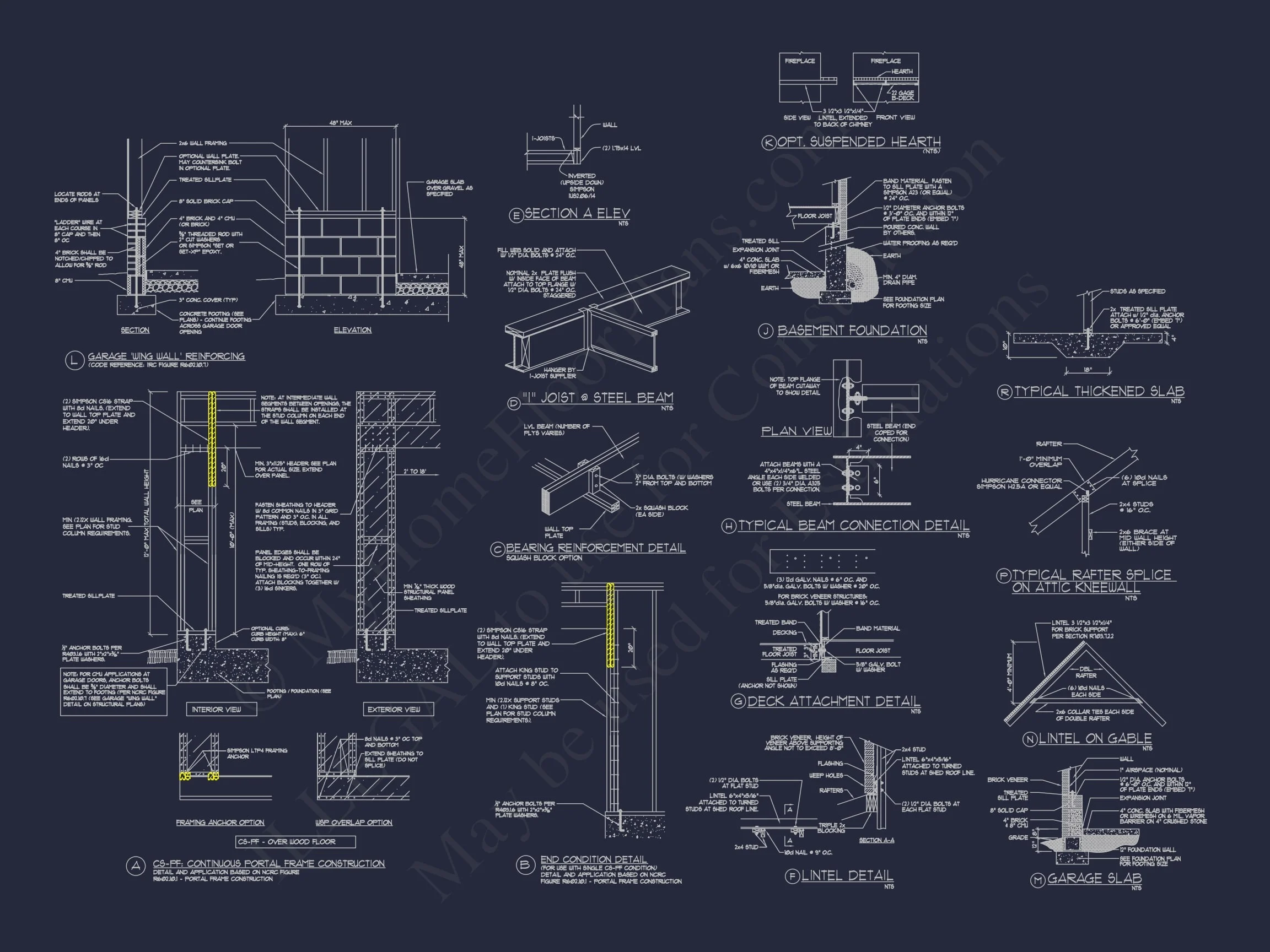 14-1347 HOUSE PLAN - Luxury House Plan with CAD Designs and Blueprint Details 18 Luxury 2-Story House Plan with Wine Room, Outdoor Kitchen & 3-Car Garage