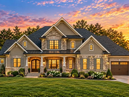 Plan  20-1826 - The Hughes Haven |  New American - 4-Bed, 3.5-Bath, 3,604 SF