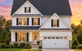 Plan  13-1055 - Linden Run Chalet |  New American - 4-Bed, 3.5-Bath, 3,019 SF