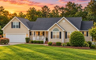 Plan  8-B1773 - The Lee House |  Modern Farmhouse - 3-Bed, 1.5-Bath, 1,424 SF