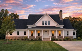 Plan  17-1397 - Walker Ridge | Cape  Cod - 4-Bed, 3.5-Bath, 3,847 SF