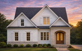 Plan  10-1660 - Meadow View |  Traditional Colonial - 4-Bed, 3.5-Bath, 2,219 SF