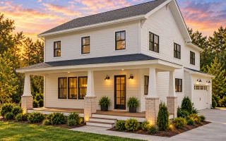 Plan  19-1689 - The Watson House |  Traditional Colonial - 3-Bed, 3.5-Bath, 4,236 SF