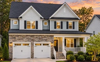 Plan  18-1892 - Clark Walk | New  American - 5-Bed, 3.5-Bath, 3,310 SF