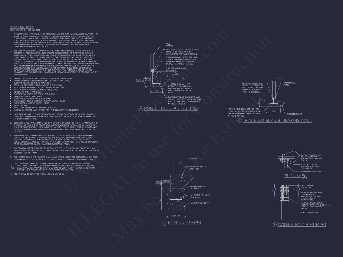 Modern Poolhouse Design with Lanai and Floor Plan Blueprint
