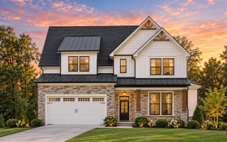 Plan  18-1997 - The Lee Estate |  Traditional Colonial - 4-Bed, 2.5-Bath, 2,481 SF