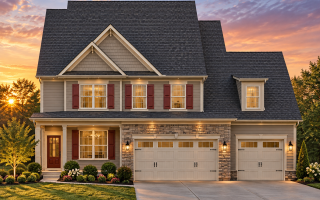 Plan  13-2097 - Sycamore Meadow Farm  | Traditional Colonial - 4-Bed, 3.5-Bath, 2,917 SF