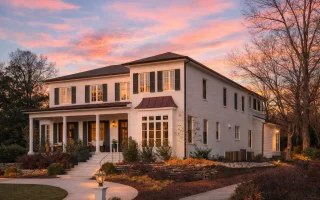 Plan  17-1860 - The Sanchez Farmhouse  | Traditional Colonial - 4-Bed, 3.5-Bath, 1,925 SF