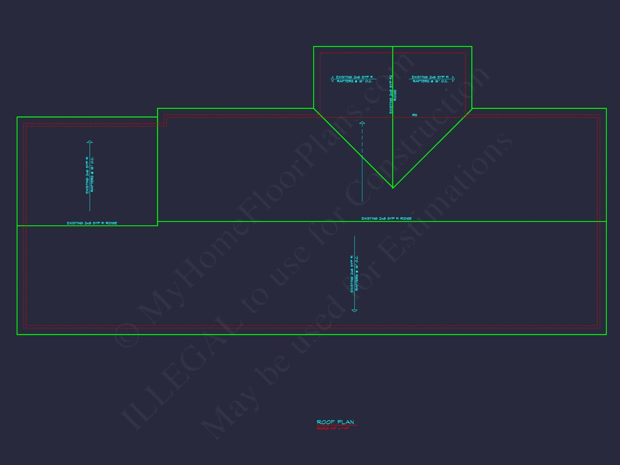 9-1498 OFFICE PLAN - Ranch House Plan w/Open Floor Plan | 1 Story, 2 Bath, Office Design Blueprint 4 Spacious 2-Story House Plan with Craftsman Architecture