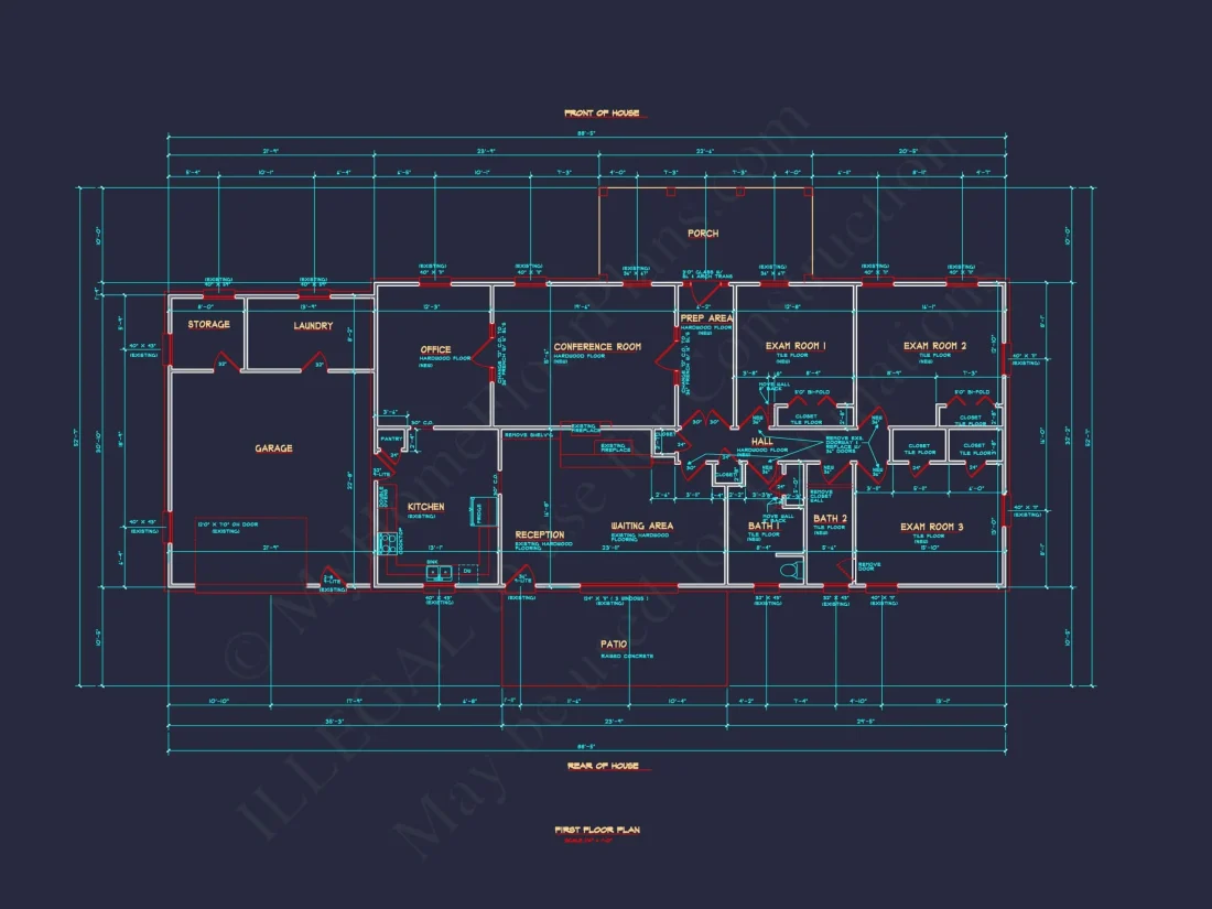Spacious 2-Story House Plan with Craftsman Architecture
