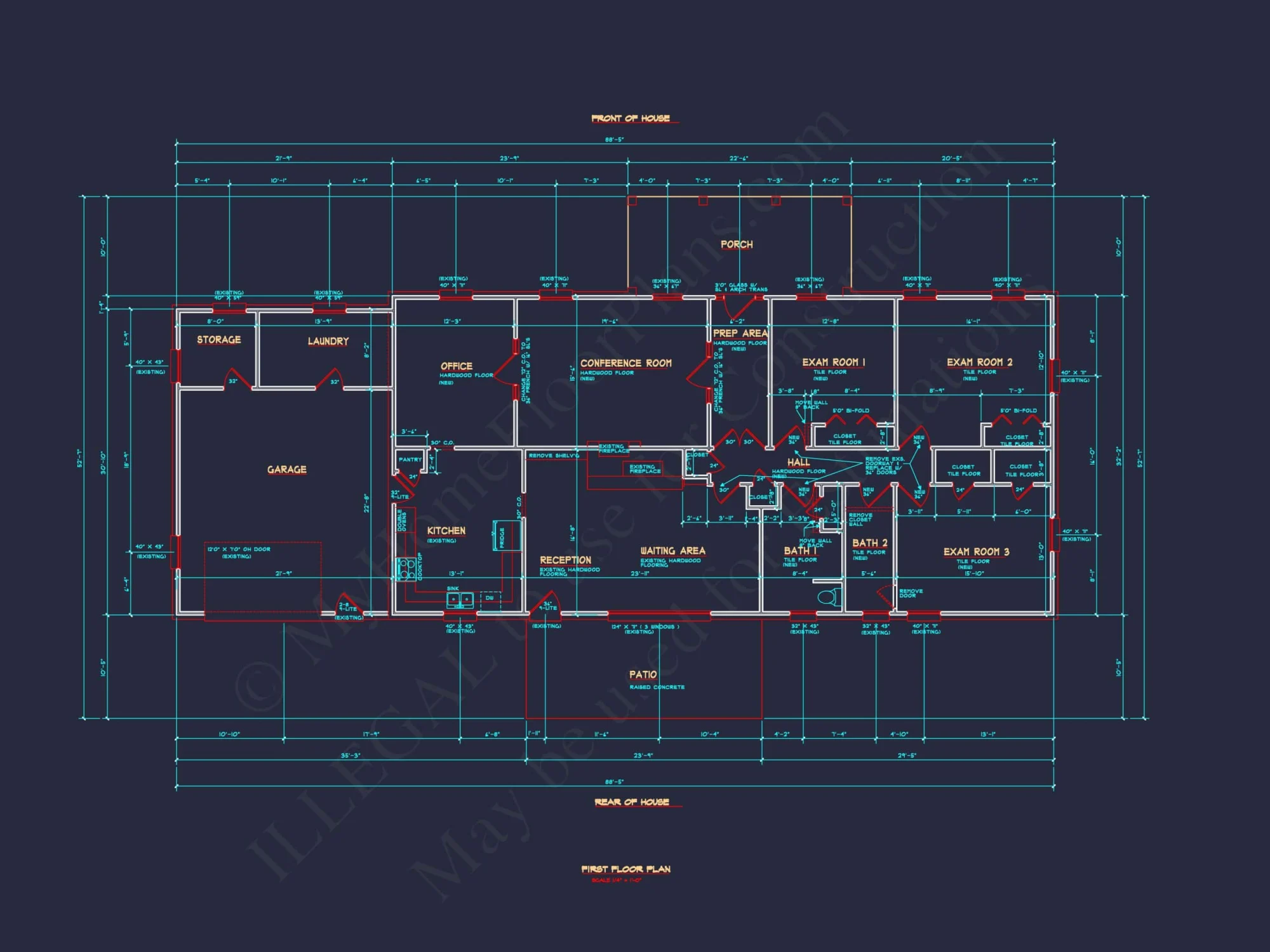 Spacious 2-Story House Plan with Craftsman Architecture