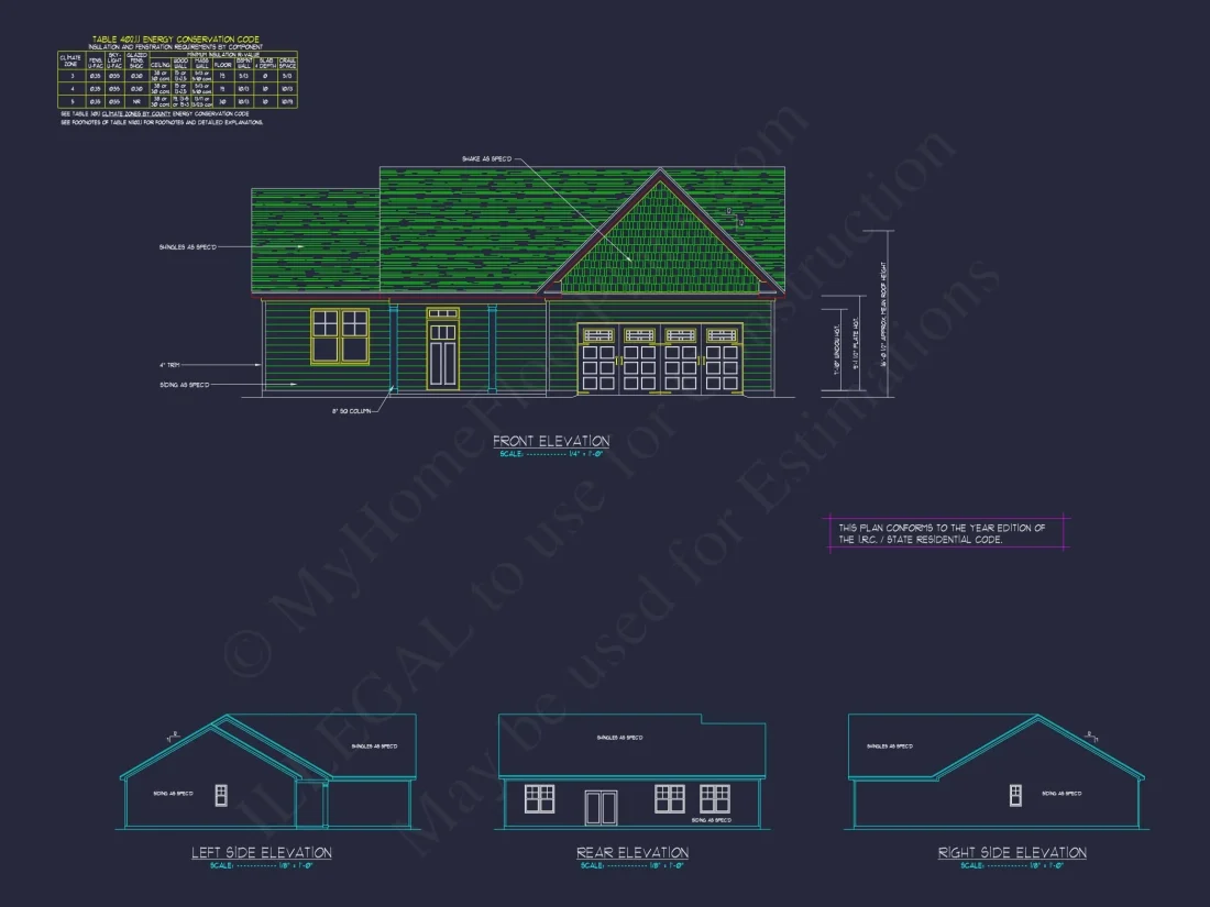 Modern Craftsman House Plan with 2 Bedrooms & Functional Layout
