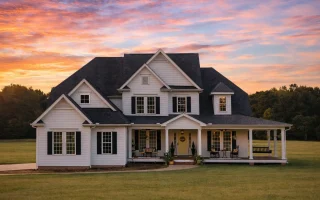 Plan  14-1248 - Alder Point Manor |  Modern Farmhouse - 4-Bed, 3.5-Bath, 3,435 SF