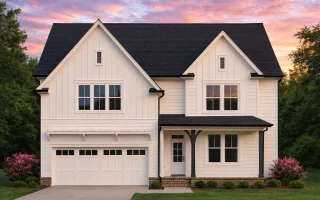 Plan  14-1465 - Elm Point House |  Modern Farmhouse - 3-Bed, 3.5-Bath, 5,496 SF