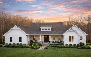 Plan  14-1808 - Juniper Valley Homestead | Cape Cod - 3-Bed, 3-Bath, 4,183 SF