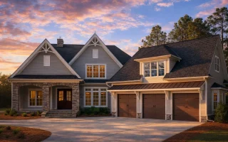 Plan  17-1559 - The Adams Haven |  New American - 3-Bed, 4-Bath, 3,565 SF