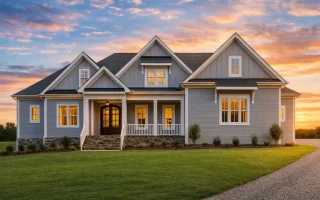 Plan  18-1578 - Moore Ridge | New  American - 4-Bed, 5-Bath, 4,067 SF