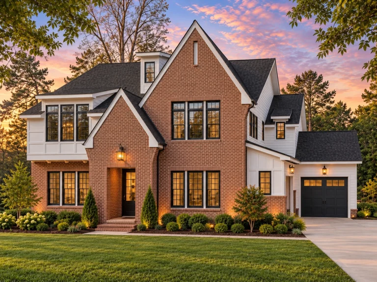 House Plans with Fireplace 3 Elegant 3-Story Modern Craftsman Home Plan with 5 Bedrooms