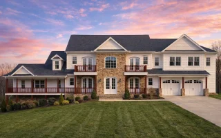 Plan  9-1840 - Naples Mediterranean  | New American - 4-Bed, 4.5-Bath, 5,302 SF