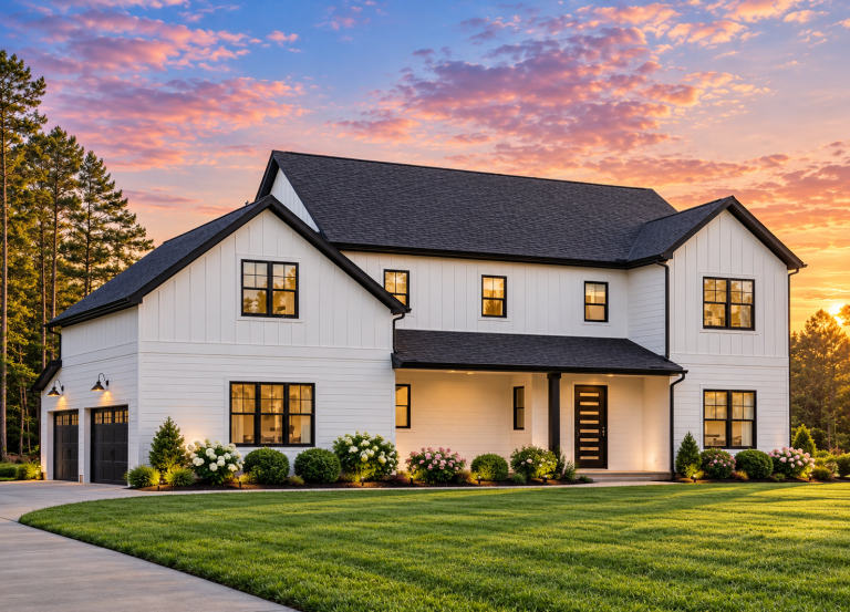 Plan 20-1843 – Butler Ridge | Modern Farmhouse – 4-Bed, 3.3-Bath, 2,504 SF - exterior featured photo