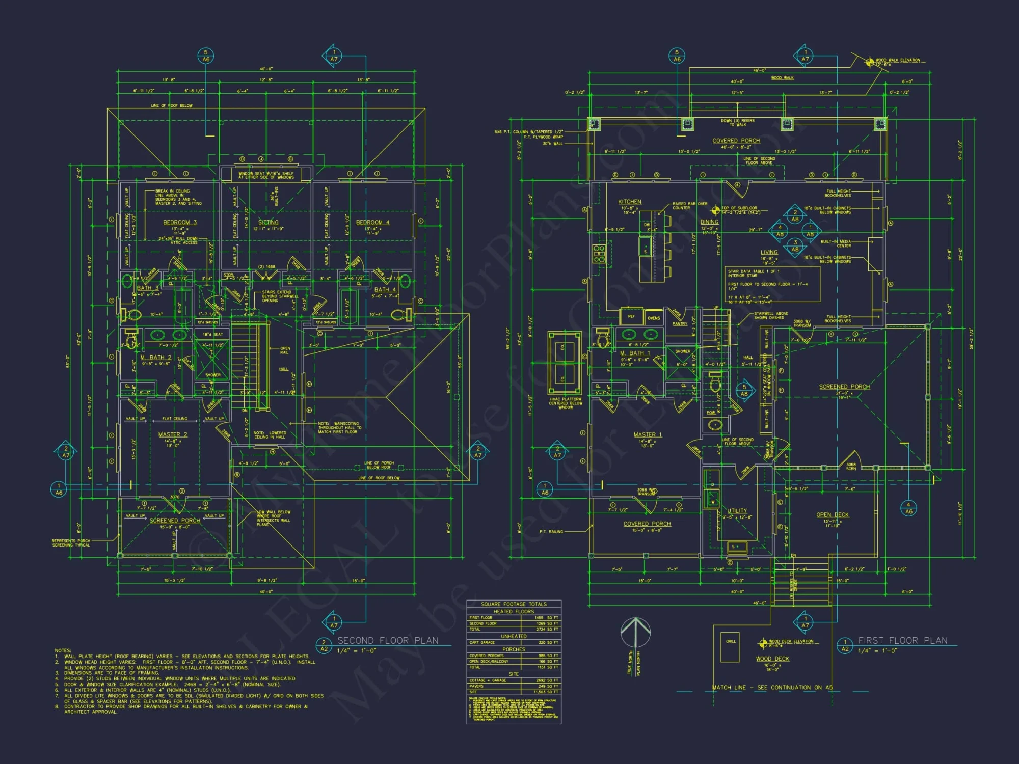 Charming 2-Story House Plan with Modern CAD Architecture & Coastal Flair