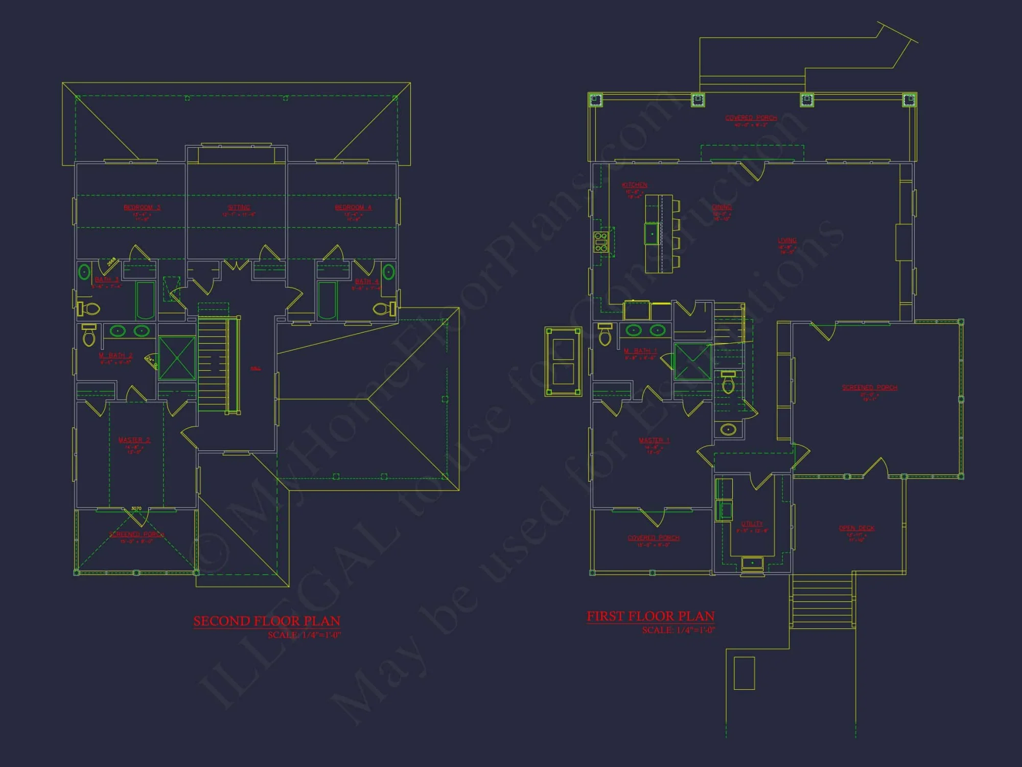 Charming 2-Story House Plan with Modern CAD Architecture & Coastal Flair