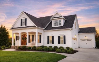 Plan  13-1734 - Willow Valley Estate  | New American - 5-Bed, 4-Bath, 4,239 SF