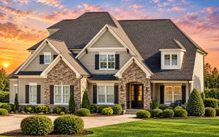 Plan  13-1604 - Sycamore Hill Residence | New American - 5-Bed, 4.5-Bath, 4,703 SF