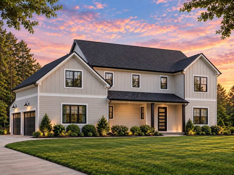 Garage Apartment Plans 23 Plan 20-1843 – Butler Ridge | Modern Farmhouse – 4-Bed, 3.3-Bath, 2,504 SF - exterior featured photo
