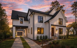 Plan  19-2509 - The Robinson Farmhouse  | Modern Farmhouse - 5-Bed, 4-Bath, 4,448 SF