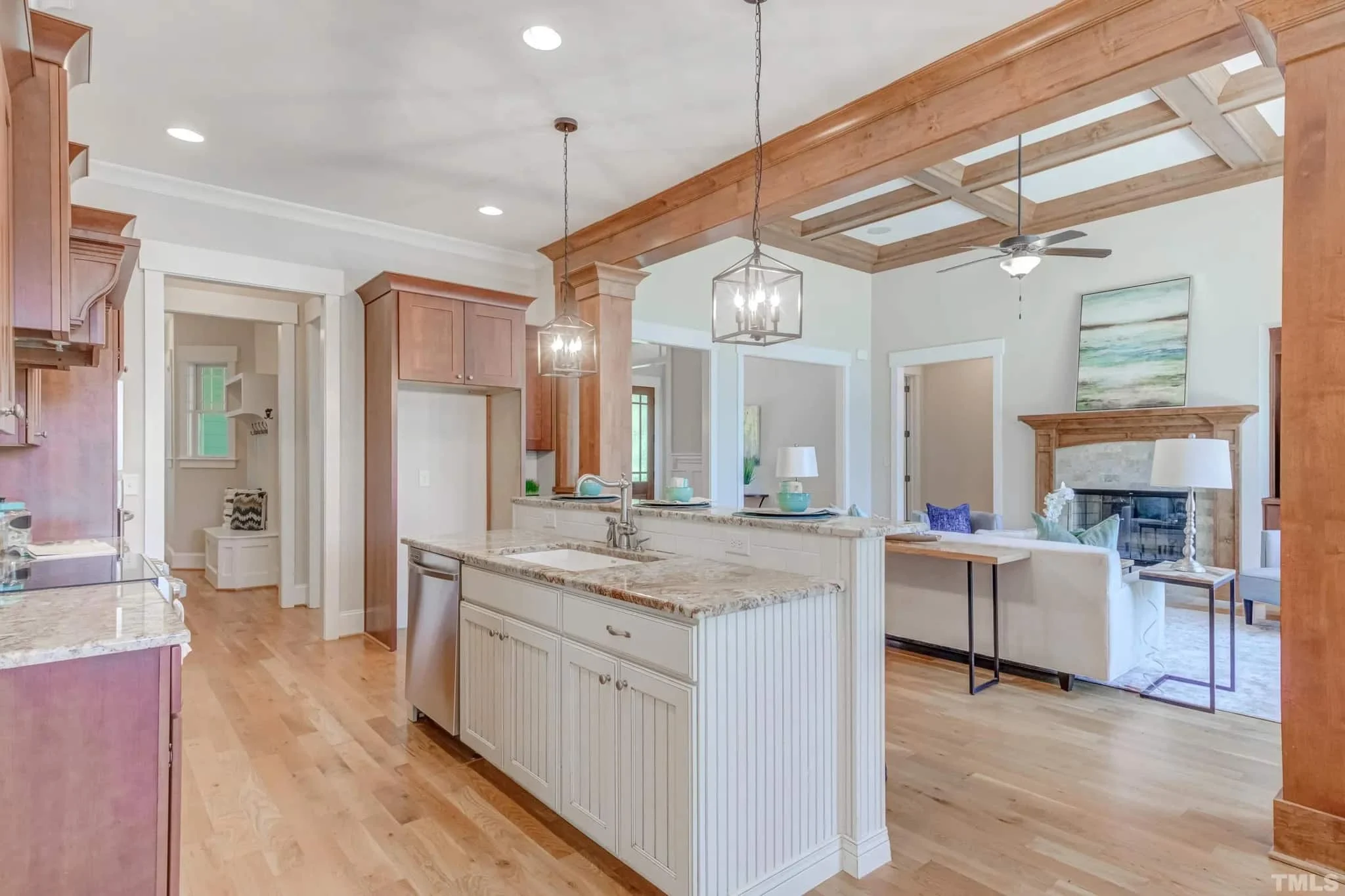 Spacious 1.5-Story Craftsman House Plan with Open Floor Layout