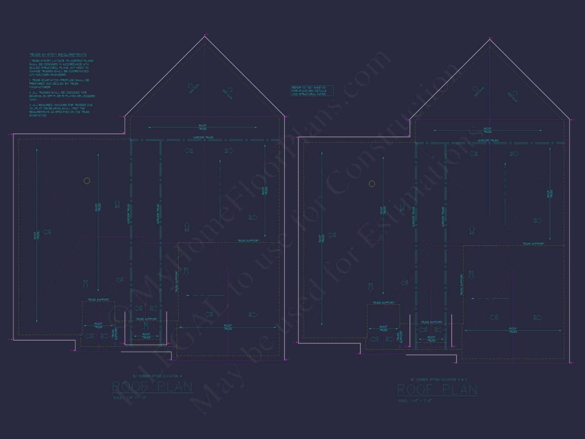 Customizable Floor Plan Blueprint with CAD Architecture & Southern Style