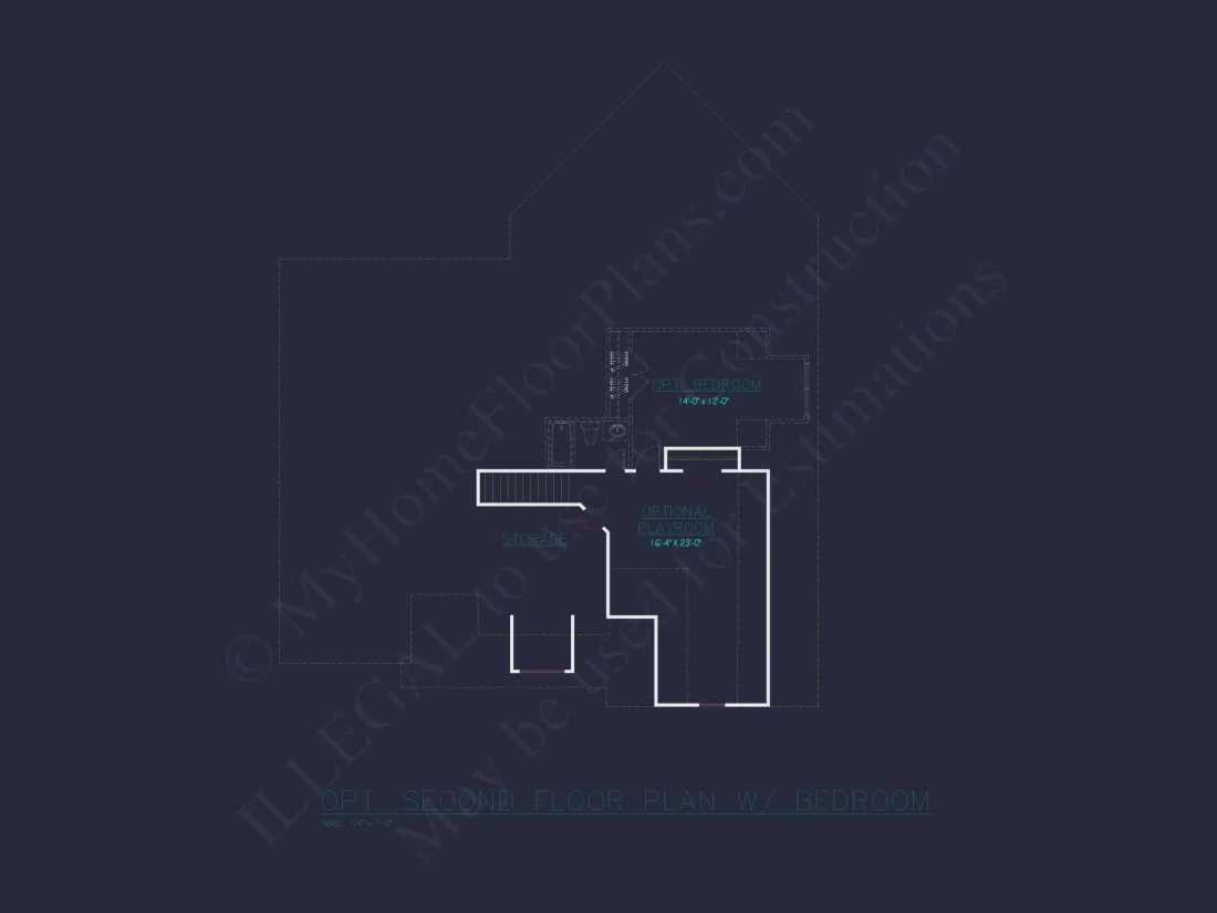 Customizable Floor Plan Blueprint with CAD Architecture & Southern Style