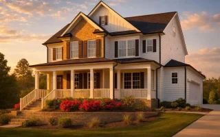 Plan  9-1585 - Outer Banks House |  New American - 4-Bed, 4.5-Bath, 3,426 SF