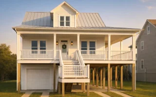 Plan  11-1922 - Holly Ridge Cottage  | Coastal - 3-Bed, 2-Bath, 1,704 SF