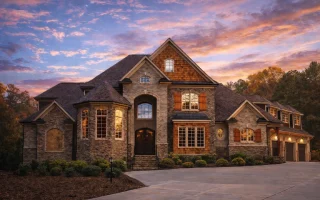 Plan  12-2860 - Rose Cove Cottage |  Traditional Colonial - 5-Bed, 1.5-Bath, 6,413 SF
